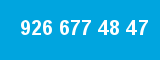 926 677 48 47 926 677 48 47